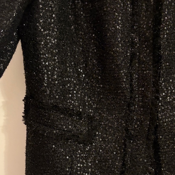 Chico's Black Textured Blazer - Picture 5 of 10